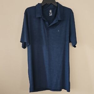 Men's XL Volcom Navy Polo Shirt